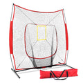 Everfit 7ft Baseball Net Pitching Kit with Stand Softball Training Aid