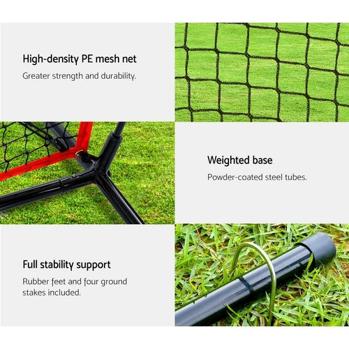 Everfit 7ft Baseball Net Pitching Kit with Stand Softball Training Aid